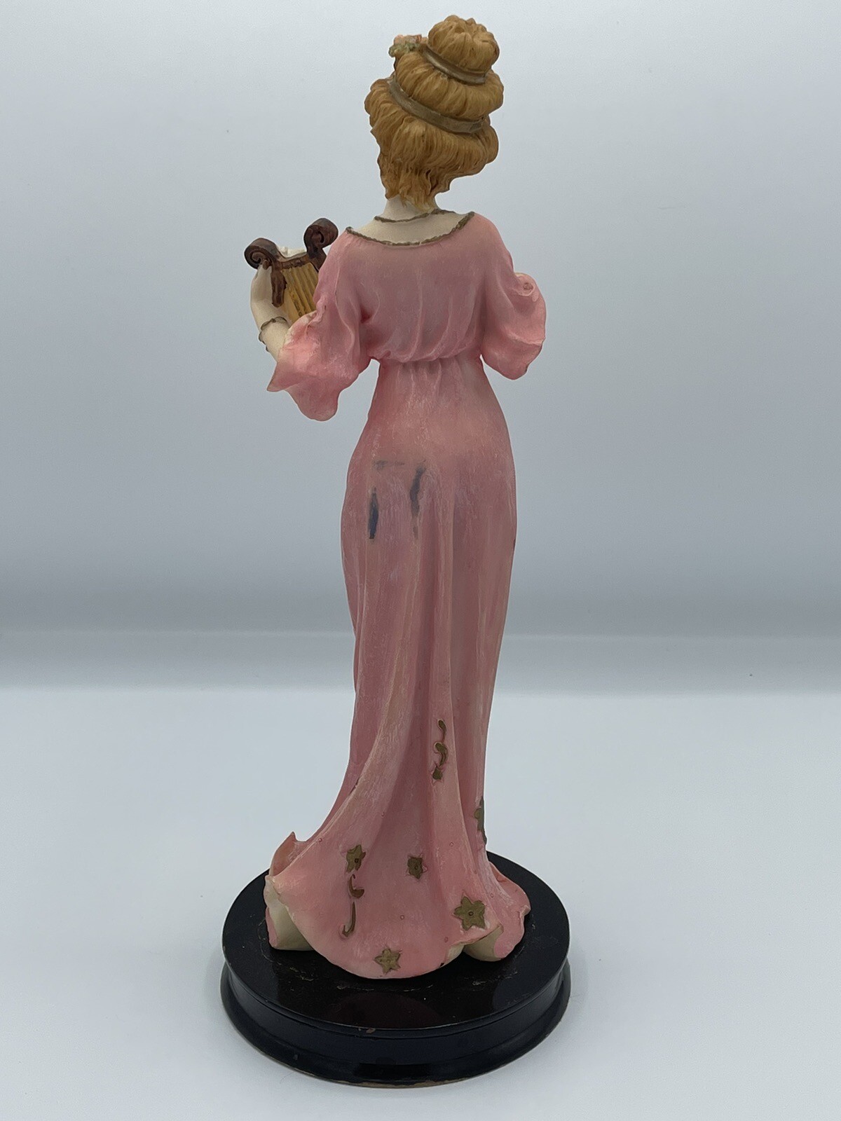 Giovanni Collection Figurine Harp Pink Dress