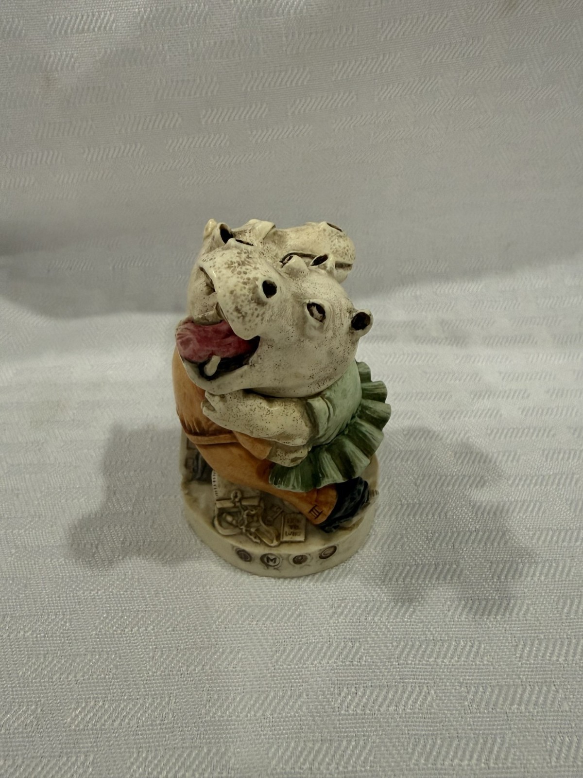 Harmony Kingdom Thin Ice Hippo’s Signed Martin Perry Limited Ed #70/6000 1999