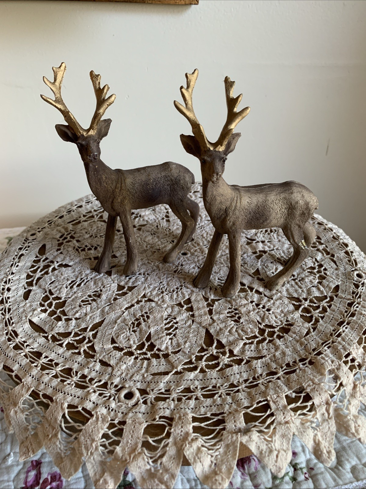 Two Resin Deers