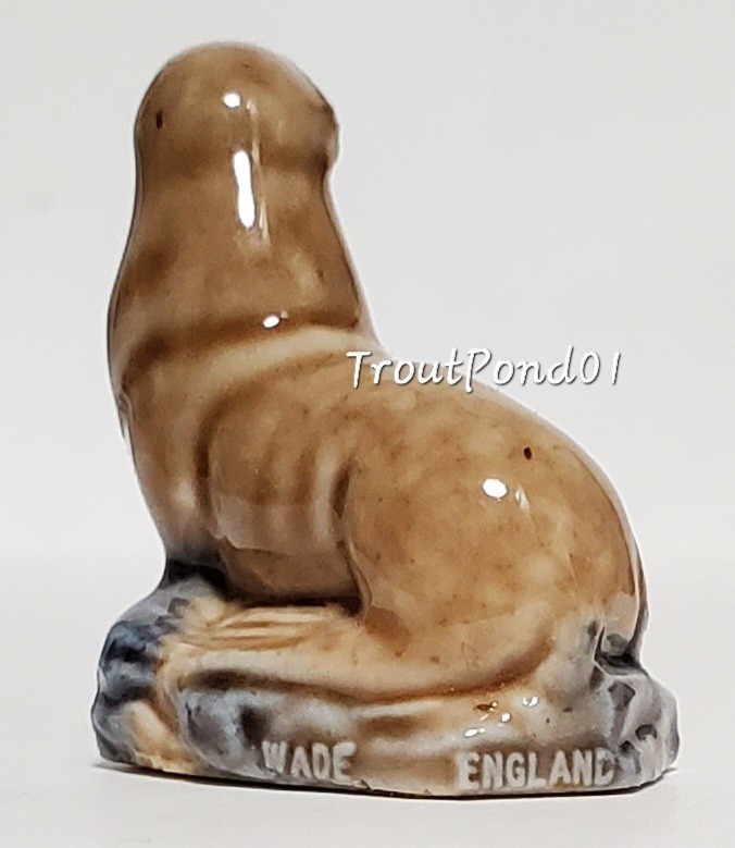 Wade Whimsies Seal Porcelain Figurine Variations Canadian 1967 TS Sealife US RRT