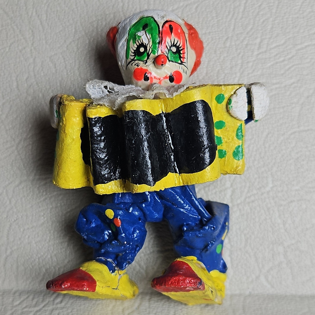 Definitely NOT Haunted Handmade & Hand-Painted Clown Figurine – ICP BOZO CIRCUS