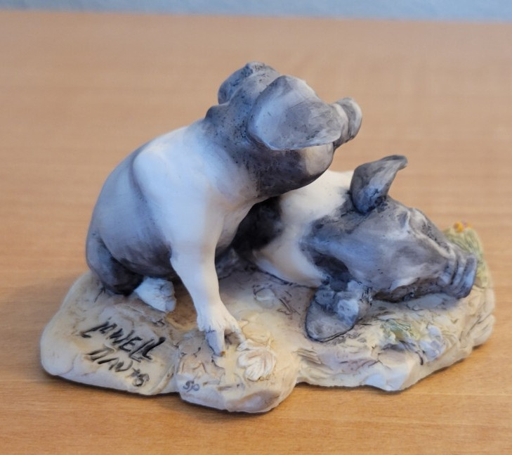 New Lowell Davis Pigs The Orphans Scotland 1986 Schmid Border Fine Arts 1986