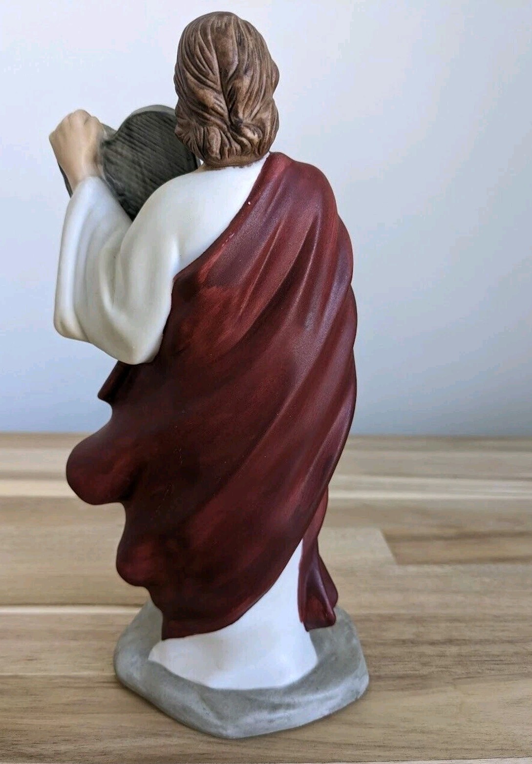 MOSES Statue Figurine Commandments Tablet Biblical Christianity Religious Homco