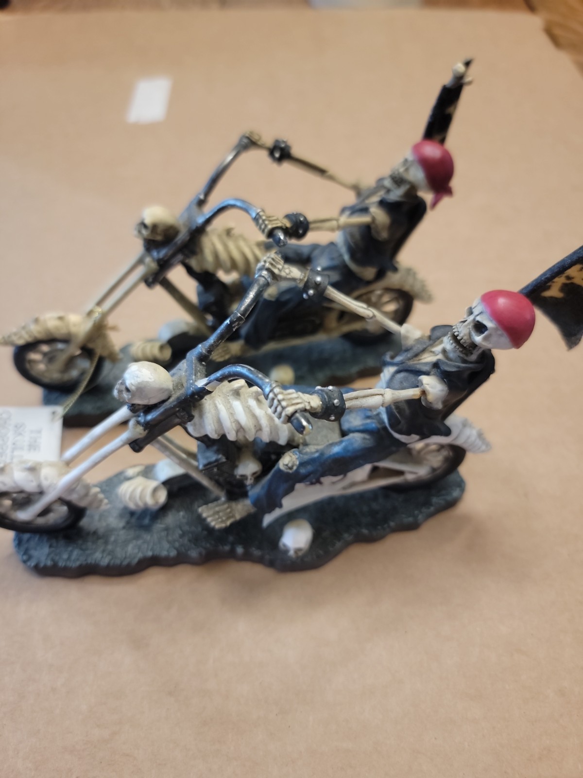 Set Of 2 Skull Choppers Collection Limited Edition Hamilton Brain Dead