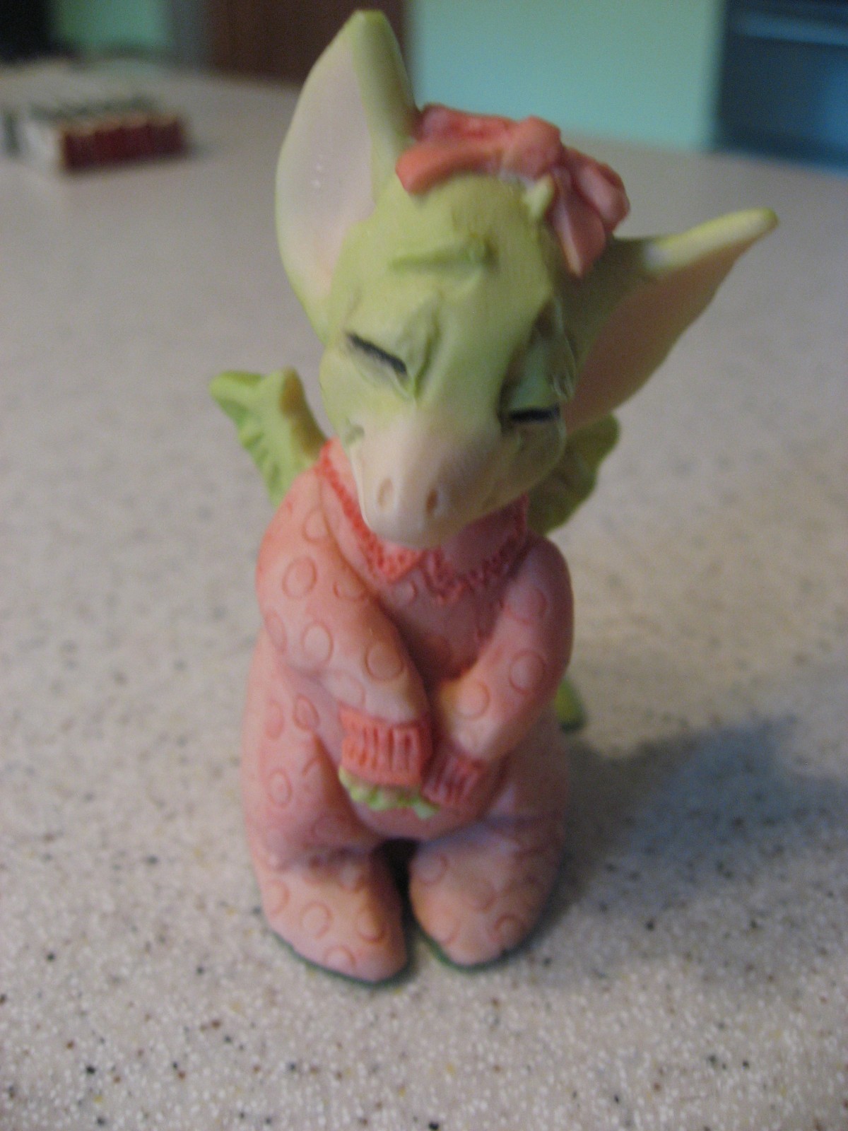 Real Musgrave Whimsical World of Pocket Dragons Pretty N’ Pink Figurine 1999