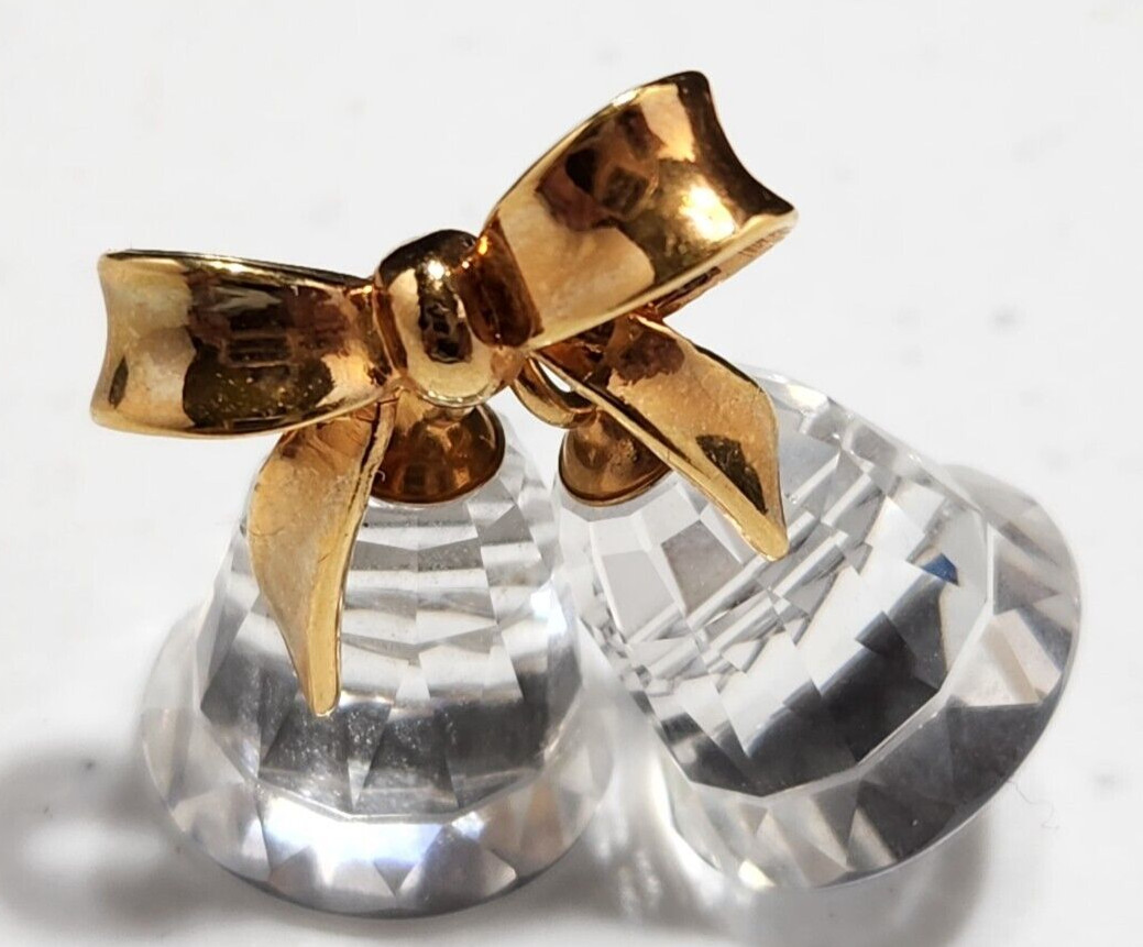 Vintage Swarovski Crystal Figurine Bells