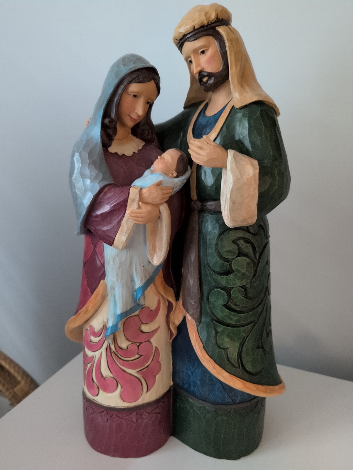 JIM SHORE Christmas Traditions Collection 2017 JESUS MARY JOSEPH Nativity 18.5″