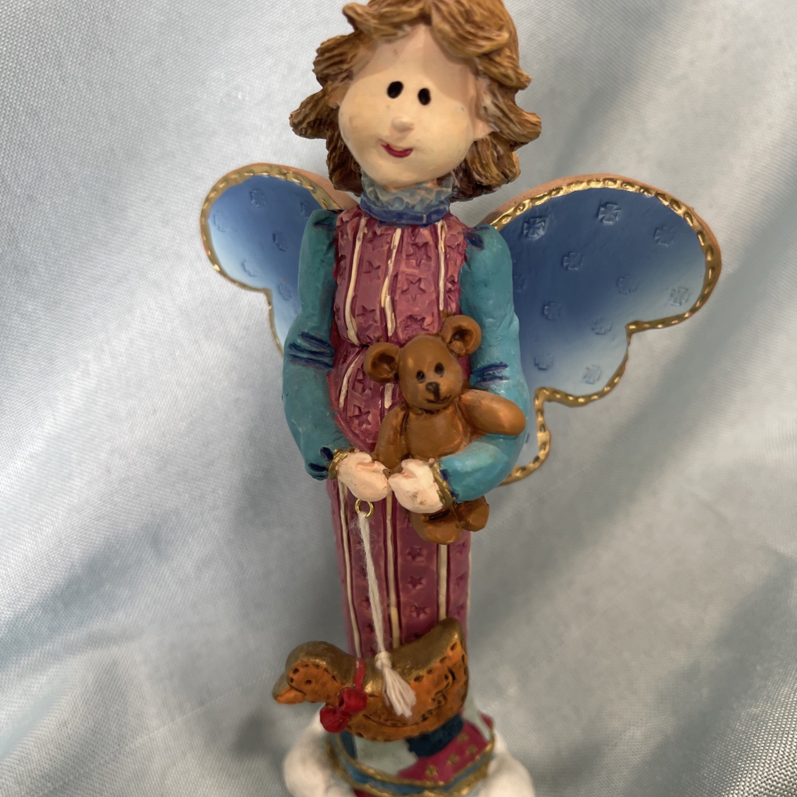 Russ Berrie Heavensent Angel 6″ Figurine #13825 Vintage