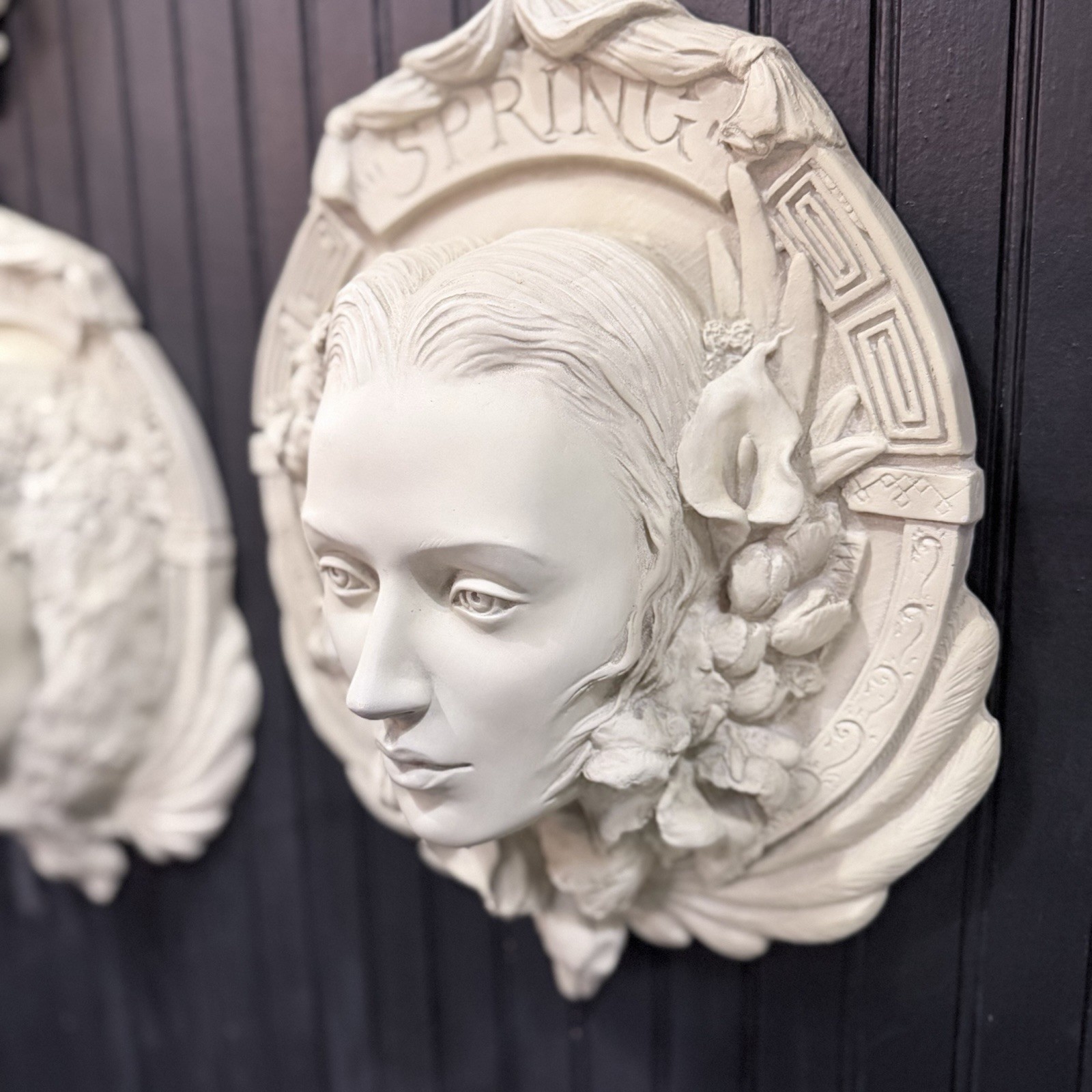 4 Seasons Three Dimensional Wall Art Sculptures By Artist Jerry David Cornelia.