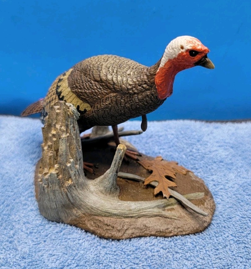 1989 Franklin Mint – A.J. Rudisill Gamebirds Of the World – Turkey.