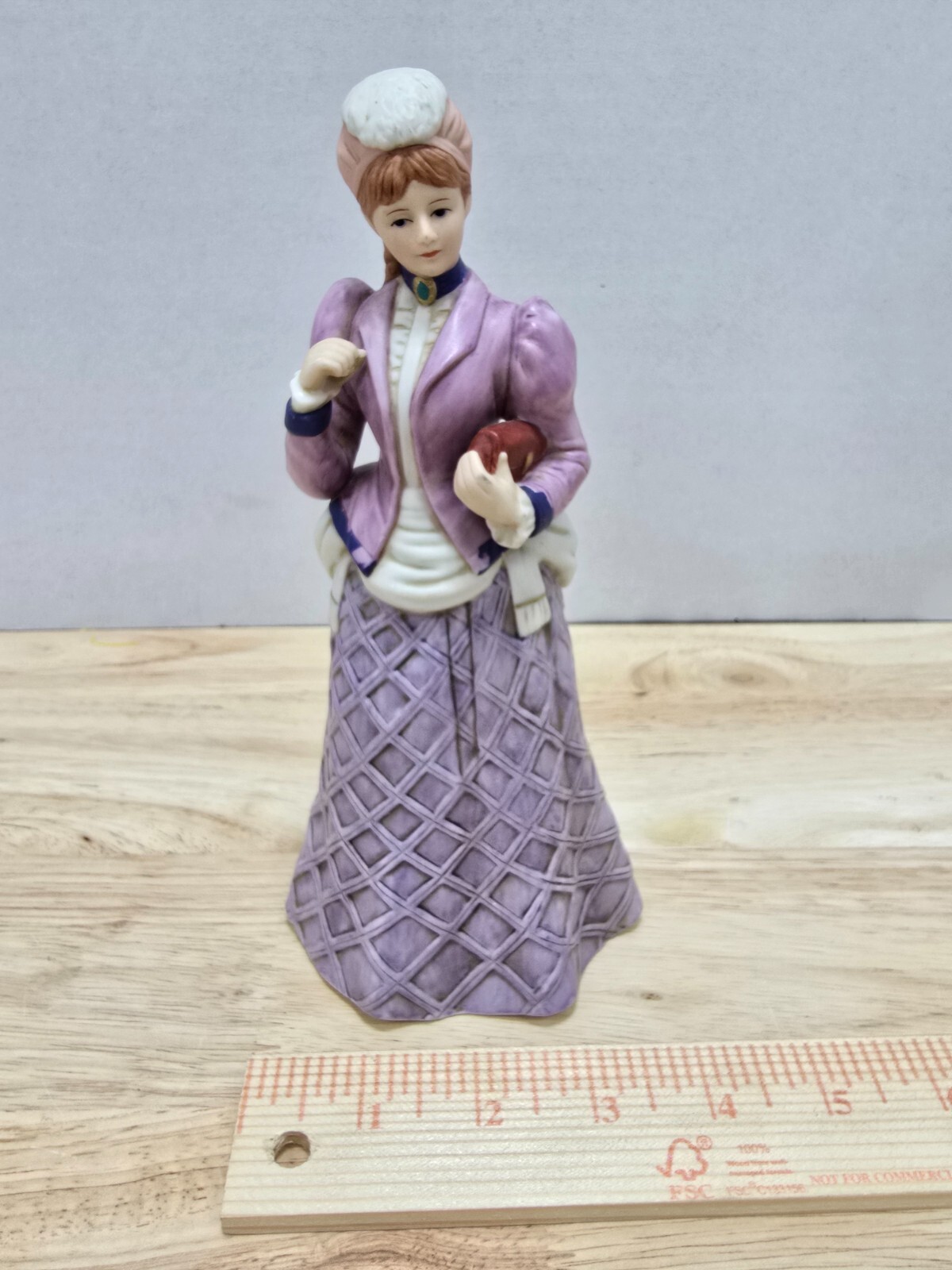 Home Interior “Miss Violet” Figurine Porcelain – 14502-98
