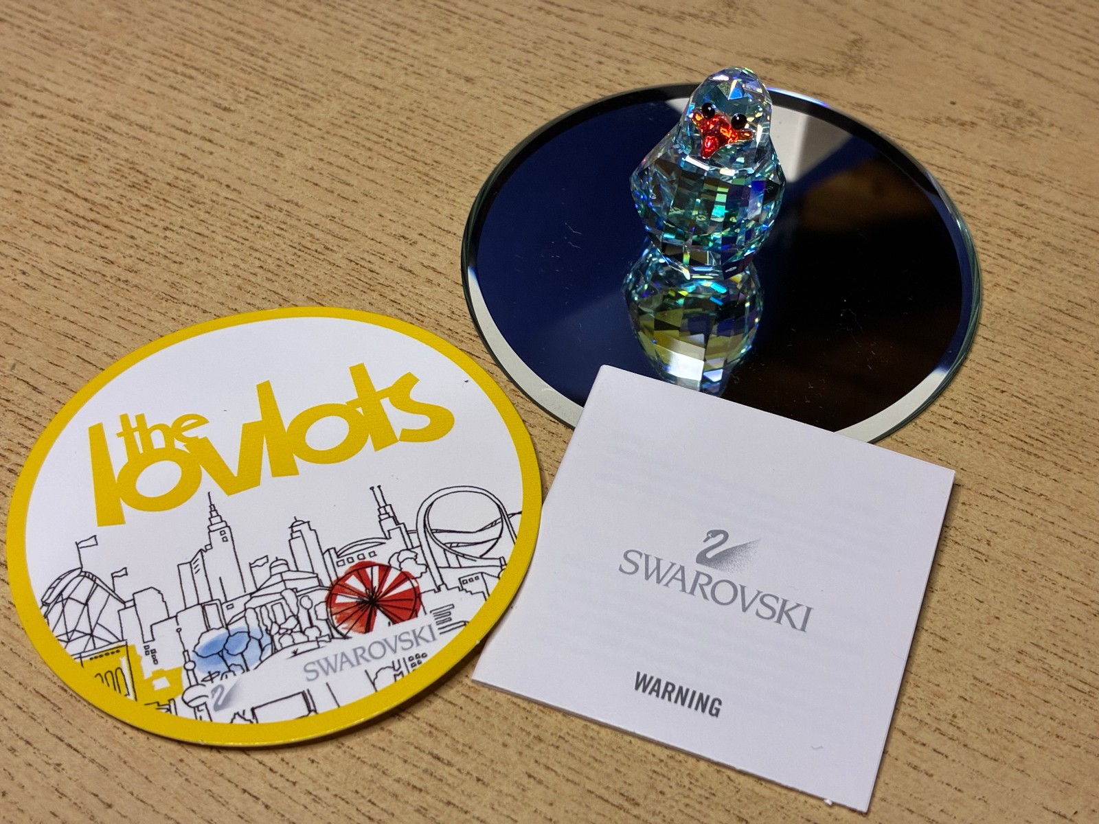 🐧 Swarovski Crystal 2012 L.E., Lovlots “Sealife”, Johnny Penguin Figurine, Box