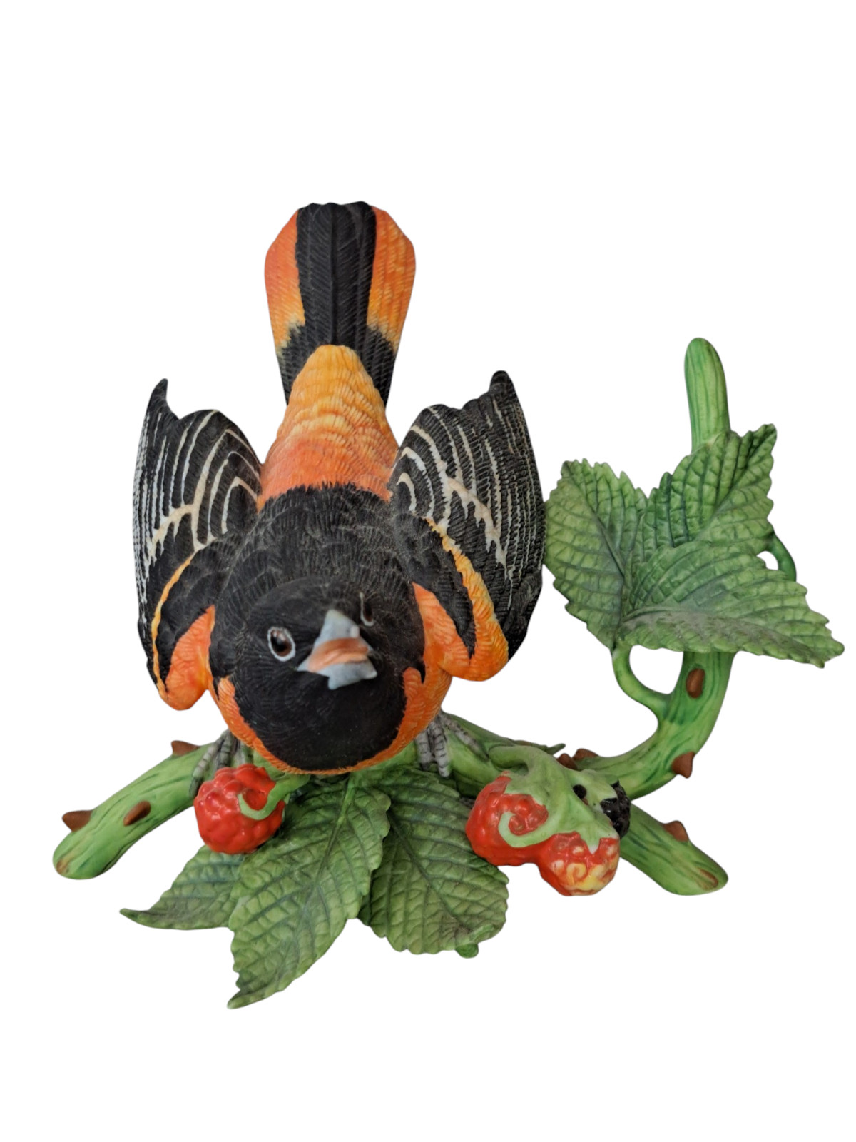 Lenox Baltimore Oriole Porcelain Garden Birds Collection Figurine Sculpture READ