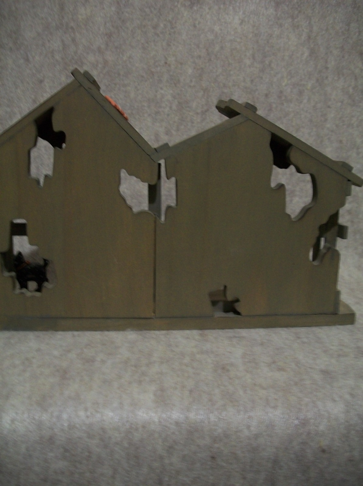 We make Magic with Moo with Barn – Halloween – Mary Moo Moo Cow Figurine