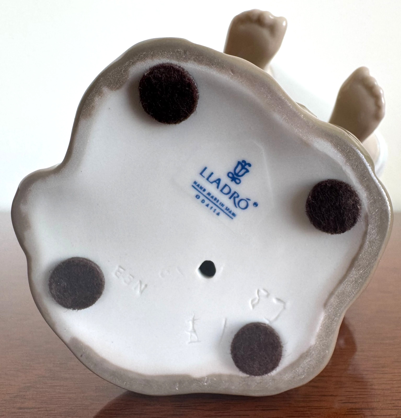LLADRO Little Boy Thinking #4876 8” Porcelain Figurine