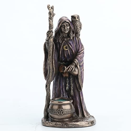 Veronese Design 4 1/8 Inch Triple Goddes The Crone Neopagan Wicca Resin Figurine
