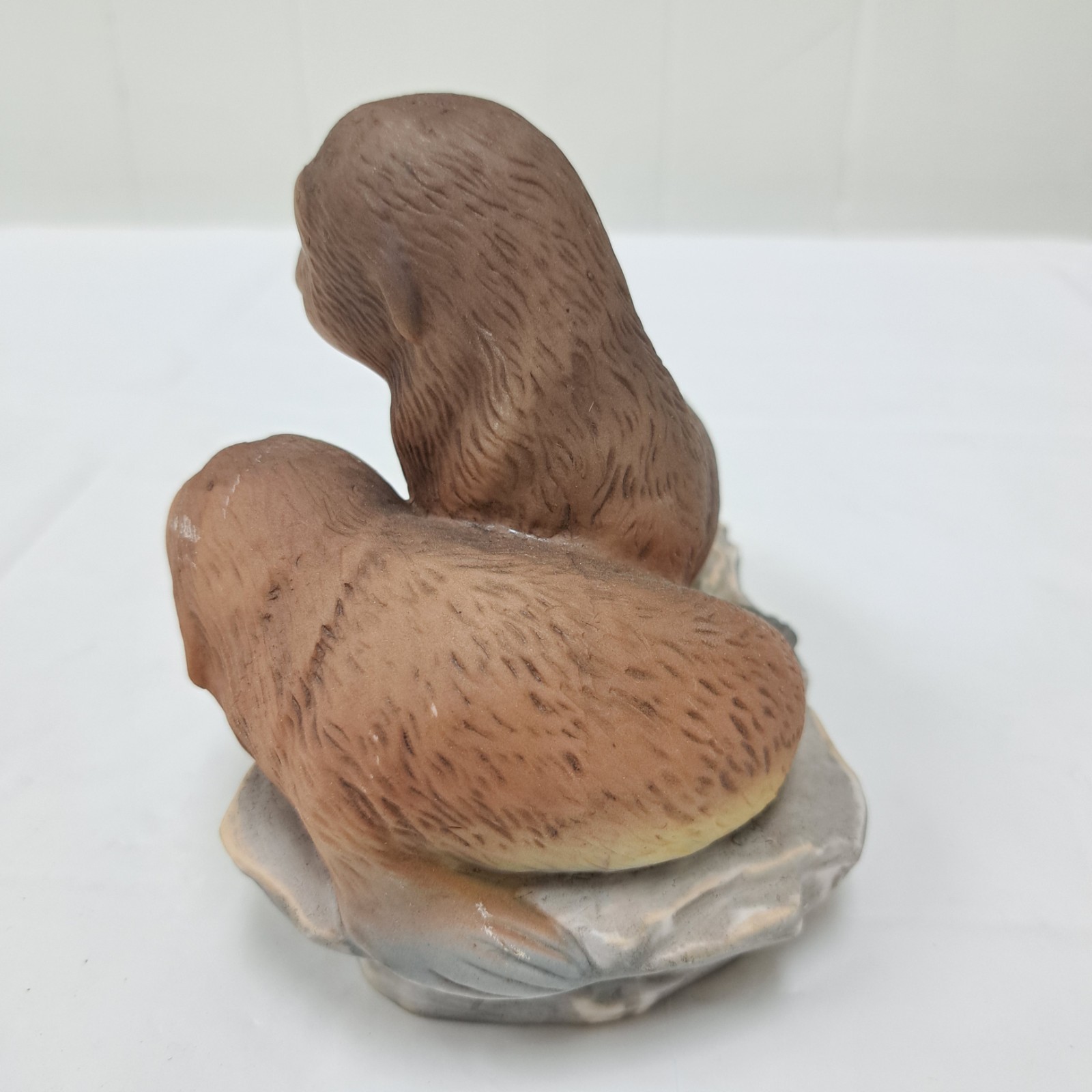 Vintage Masterpiece Porcelain By Homco Set Of Figures Seals Squirell Deer Bunny