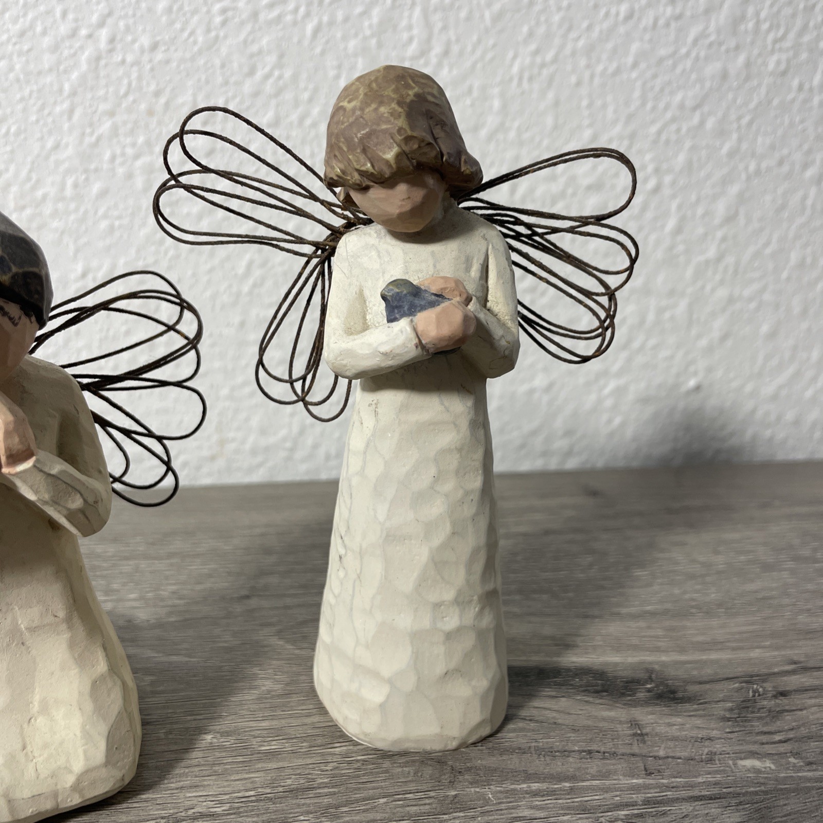 Willow Tree Angel Lot of 2 – Angel of Prayer & Angel of Healing Figurines