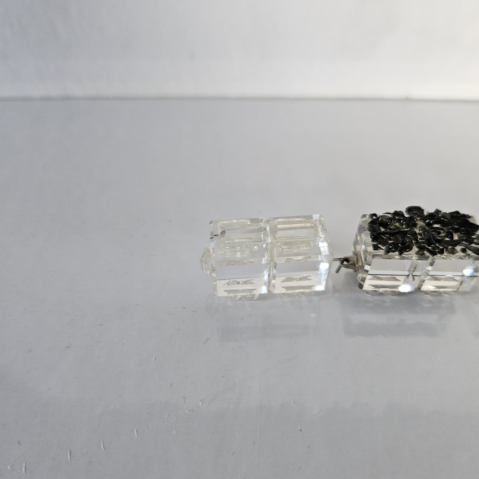 Rare Vintage Iris Arc Swarovski Crystal 3 Piece Train