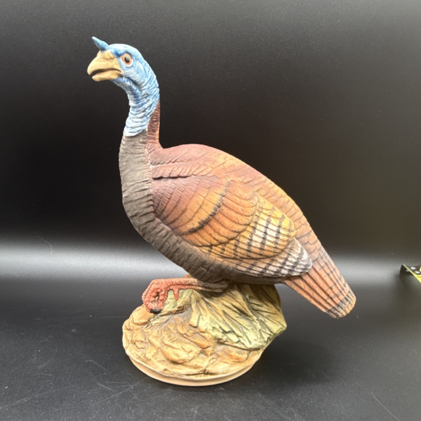 Hand-painted porcelain figurine WildTurkey Hen’ by Andrea for Sadek, model #7922