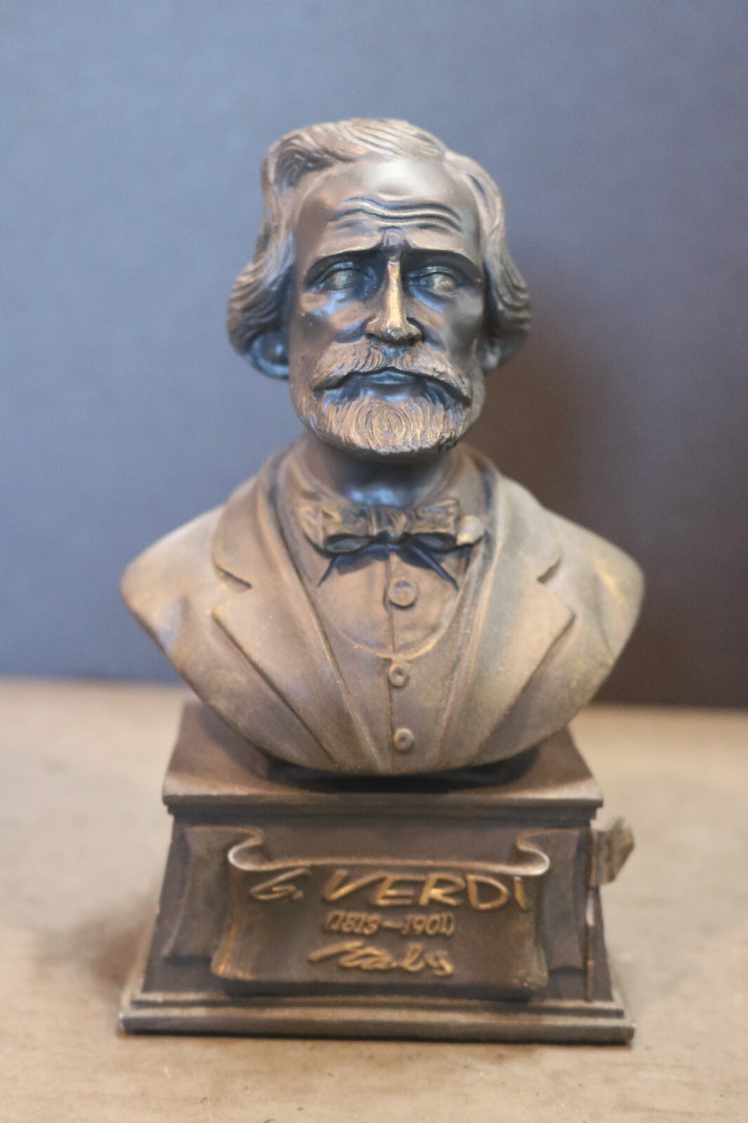 Vintage Set Of 9 Mini Composers Busts Statues K’s Collection