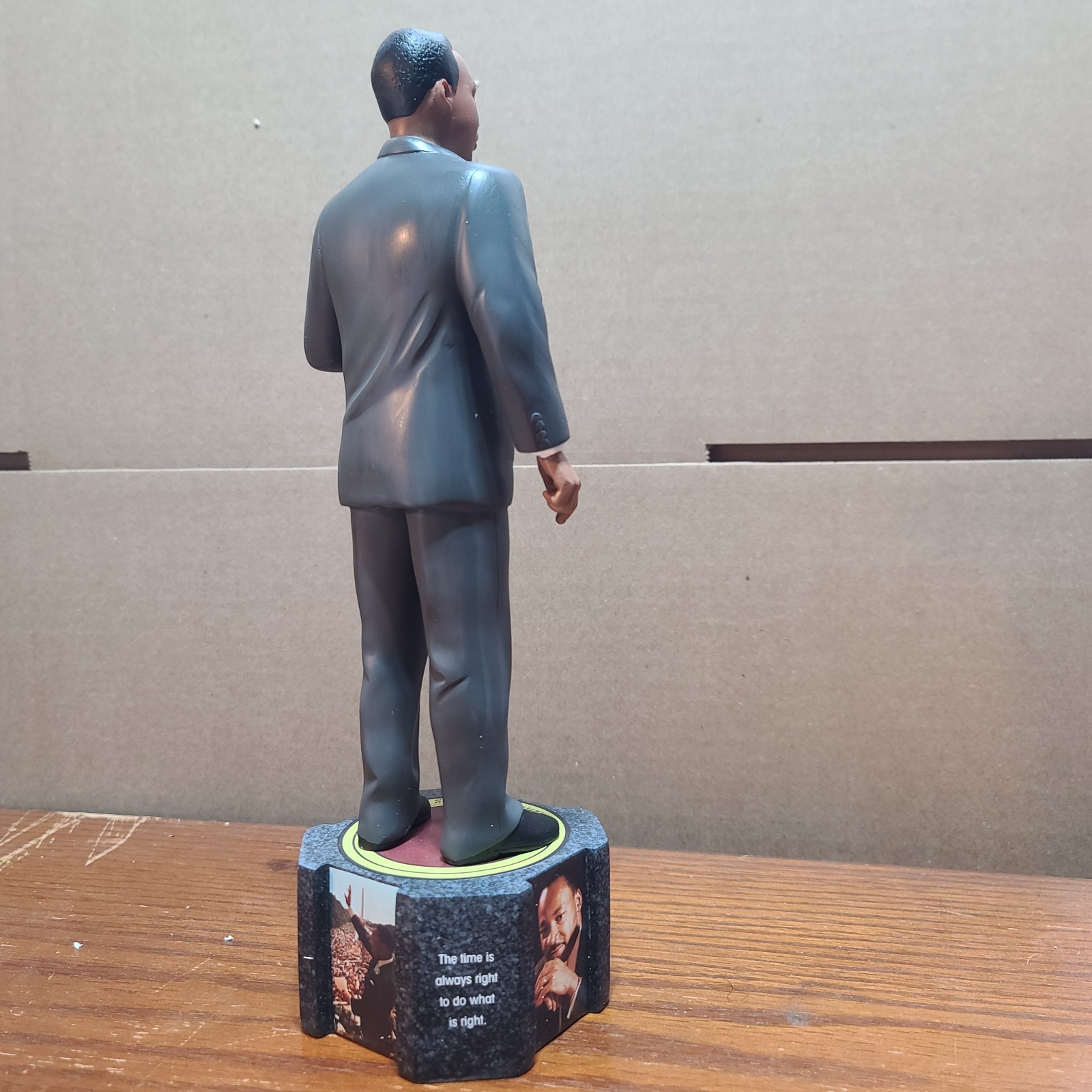 Martin Luther King Jr. sculpture designed by artist Keith Mallett. New In Box