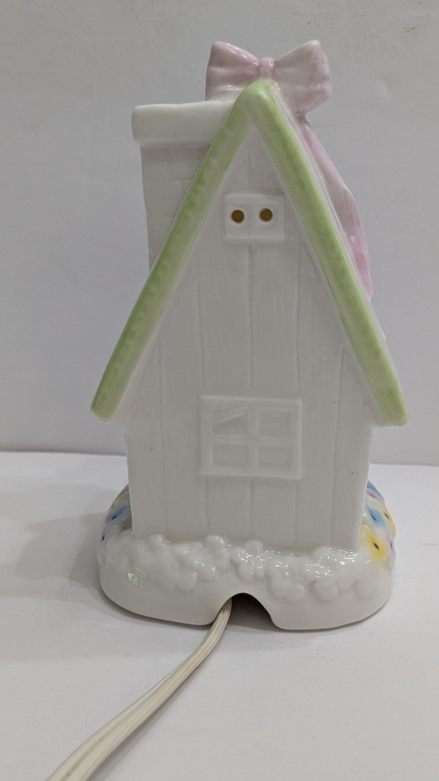 Vintage Lefton Small Porcelain Anthropomorphic Poodle Night Light
