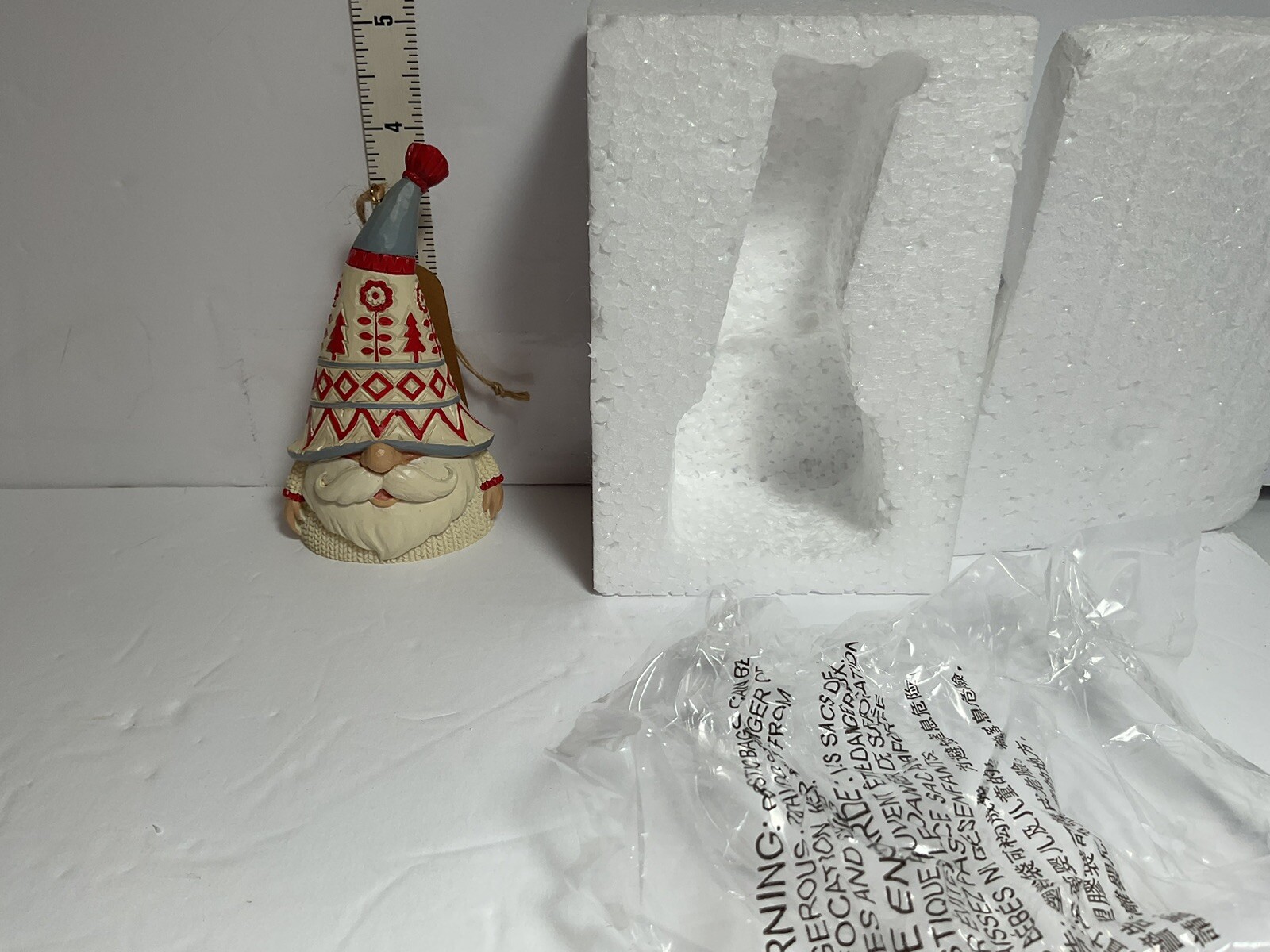 Jim Shore Nordic Noel Gnome Ornament NIB