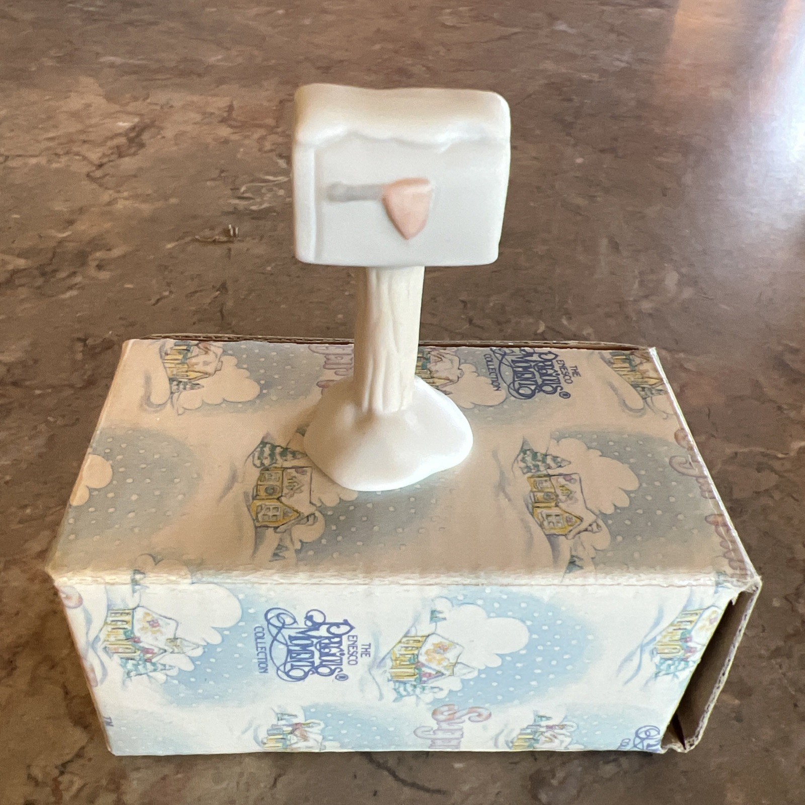Precious Moments Sugar Town Mailbox Figurine 1994