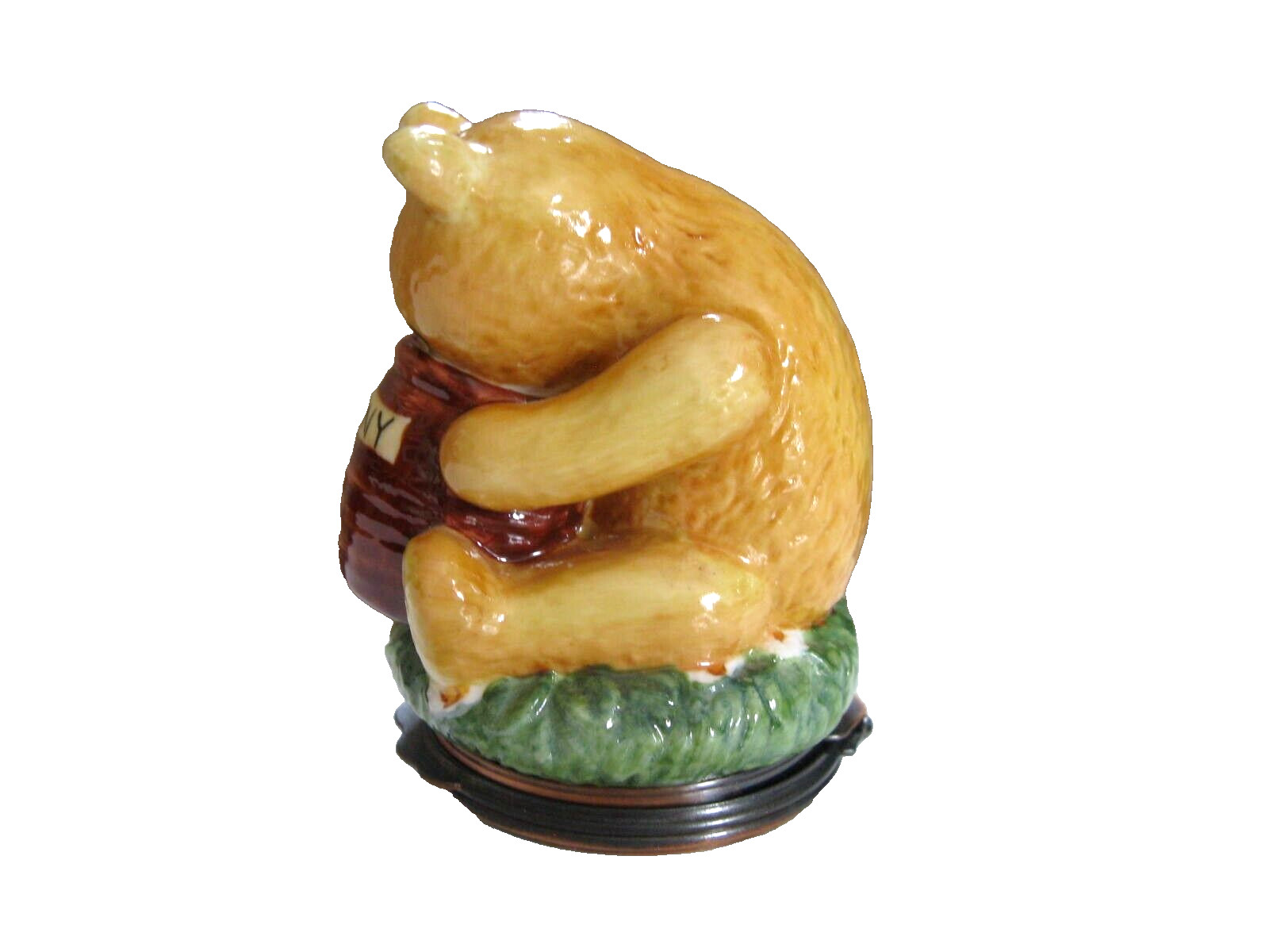 Halcyon Days LE Winnie the Pooh & Hunny Pot Enamel Bonbonniere Box #335 Figurine