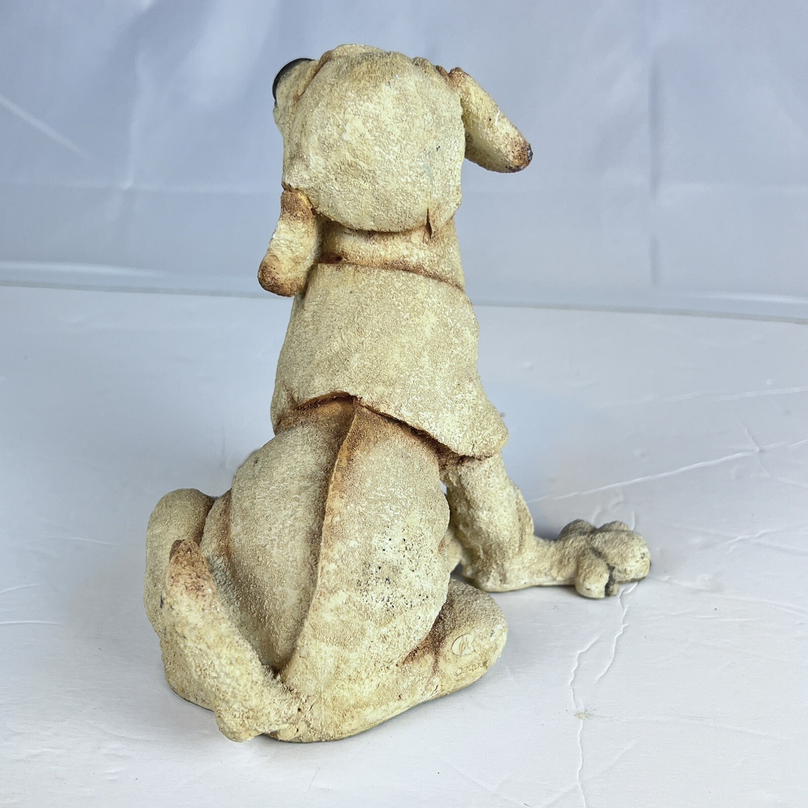 Country Artists A Breed Apart Yellow Lab Puppy Sculpture 2003 #70207 Rare