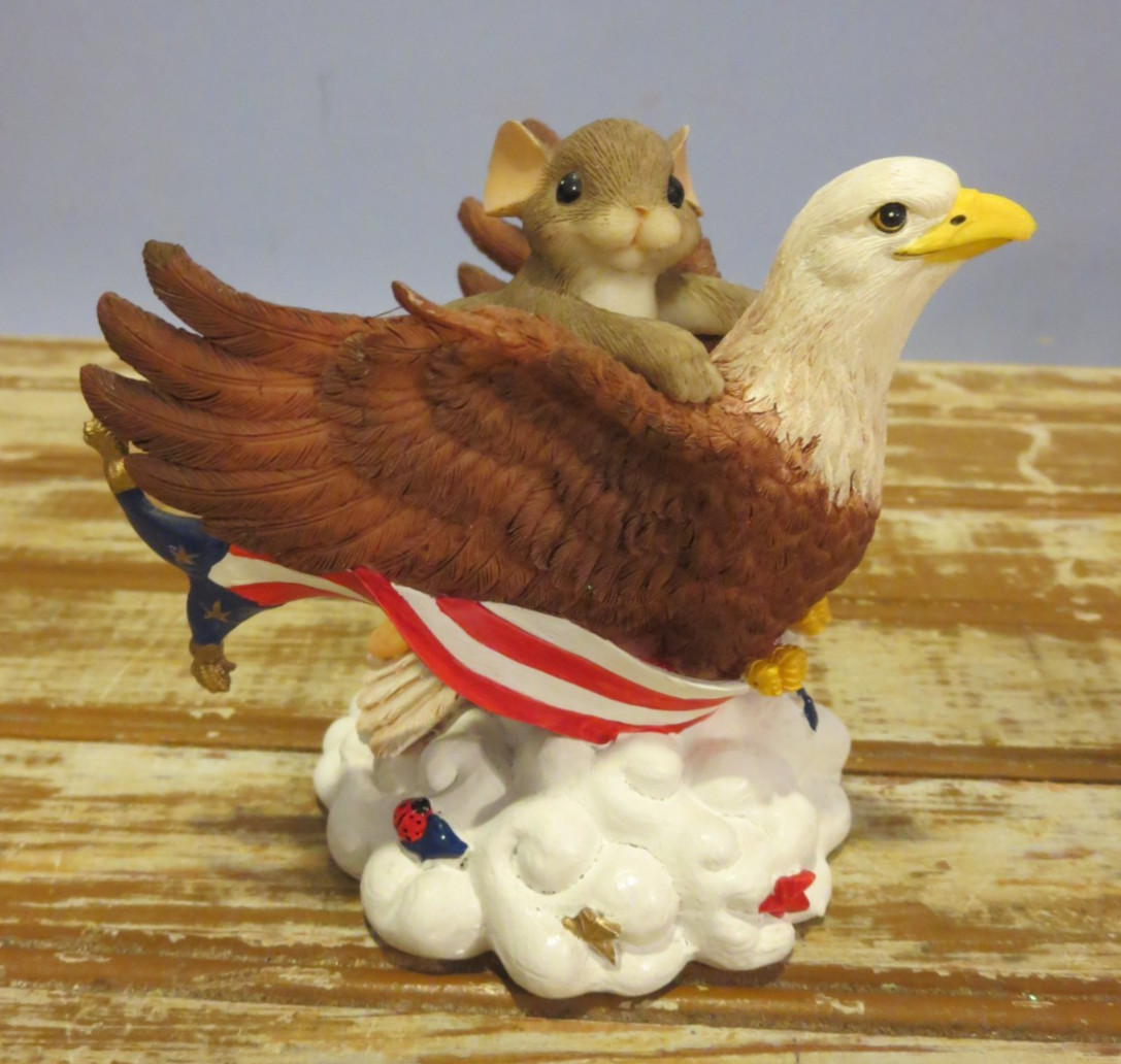 Lot/3 CHARMING TAILS: American Pride, Greatest Gift, Horse Of Different Color