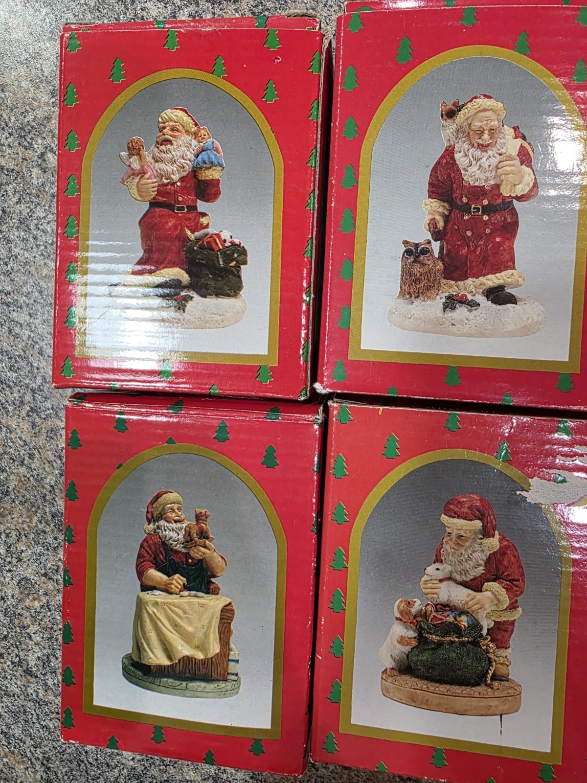vintage brinns Brinn’s Christmas Santa New In Box Vintage