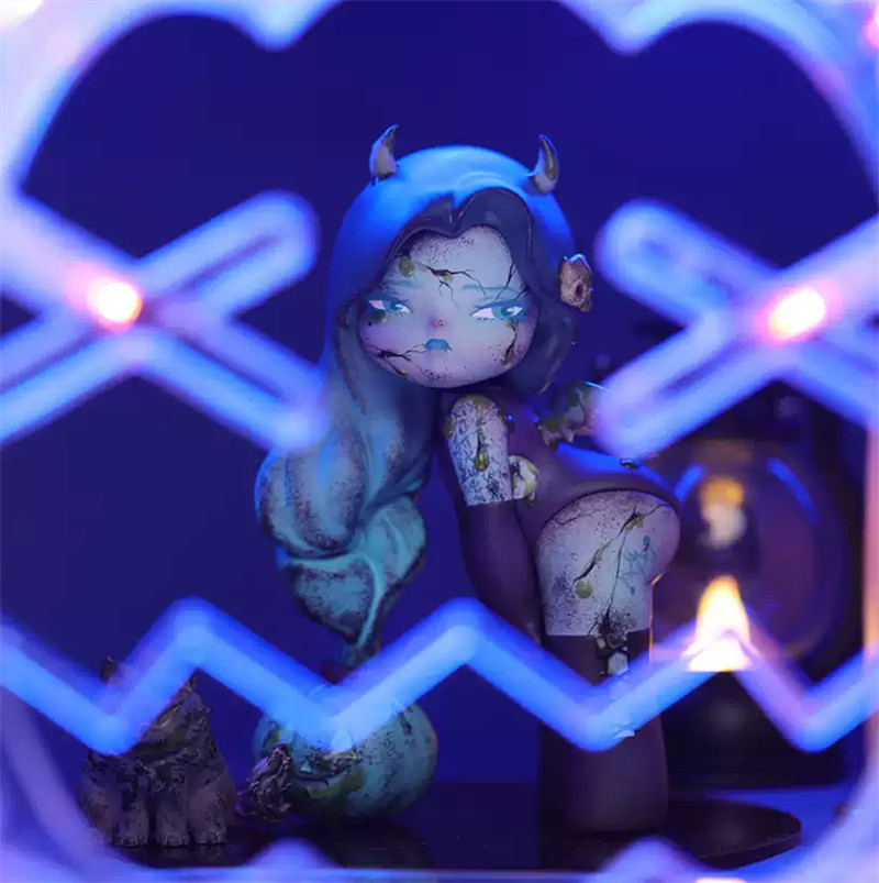 Fobbi Gothic Yala Limited Collectible Resin Art Fashion Figure 14cm New In Stock