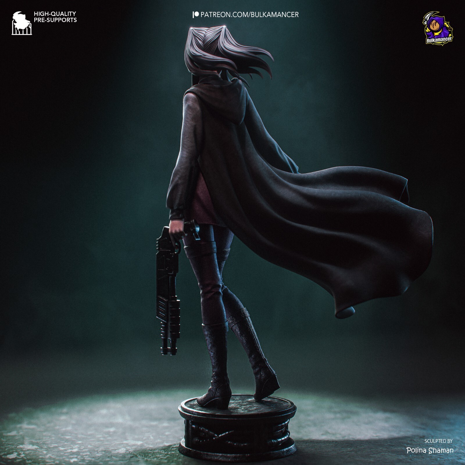 1:8 Re-L Ergo Proxy Fan Art UNPAINTED High Quality Garage Kit