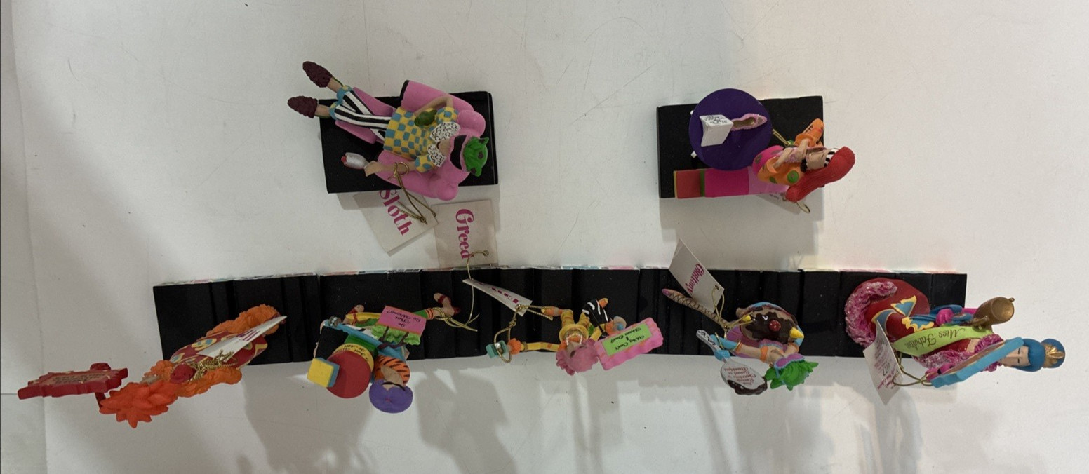Dolly Mama’s Seven Deadly Sins Collection Figurines NWT – Complete