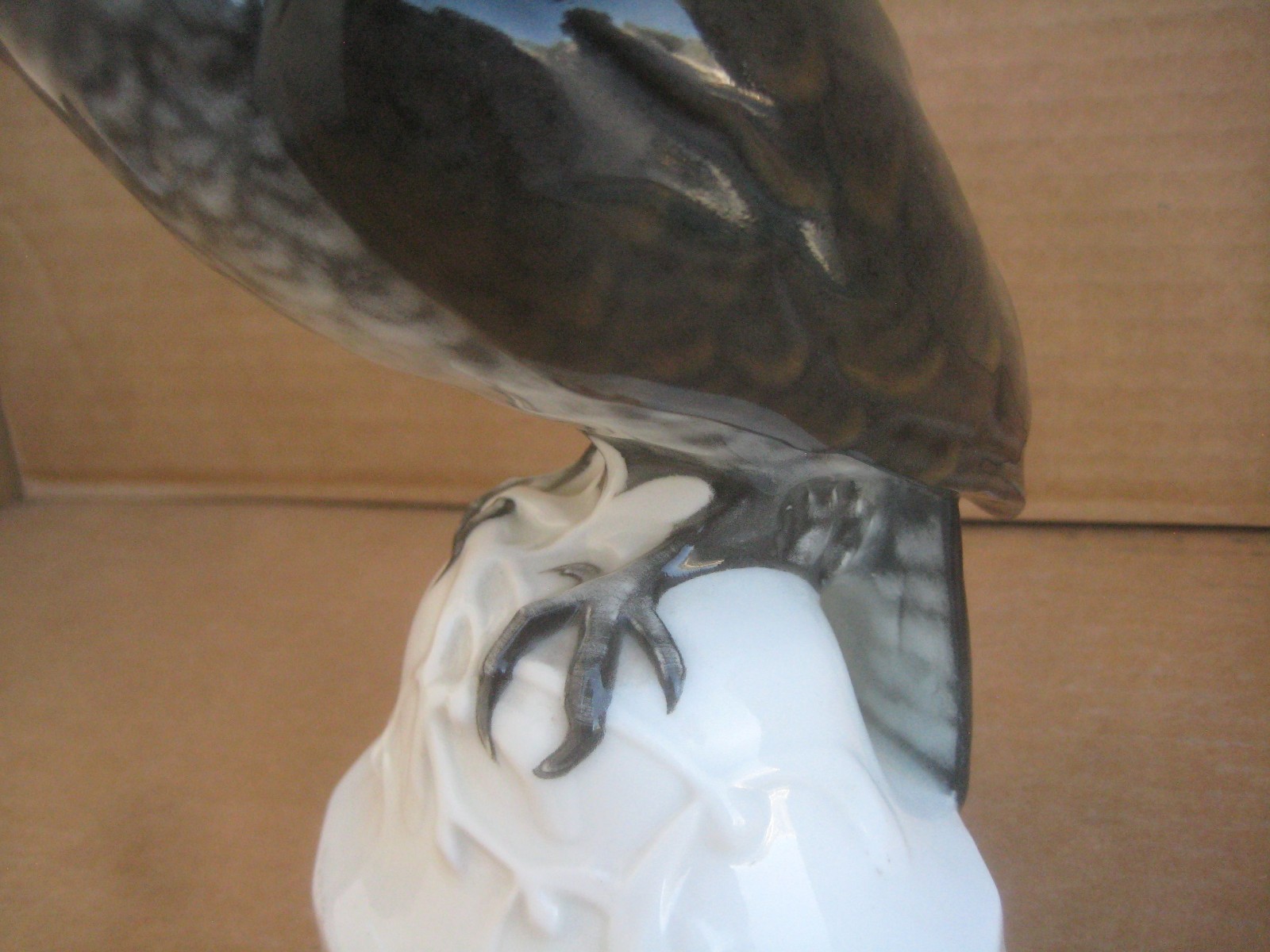 Hutschenreuther Selb Bavaria Porcelain Owl Figurine Perfect Condition