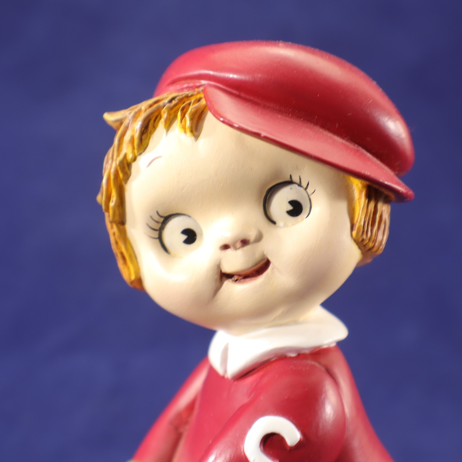 Campbells Kids Figurine LITTLE SLUGGER Baseball Danbury Mint 1996 Vintage