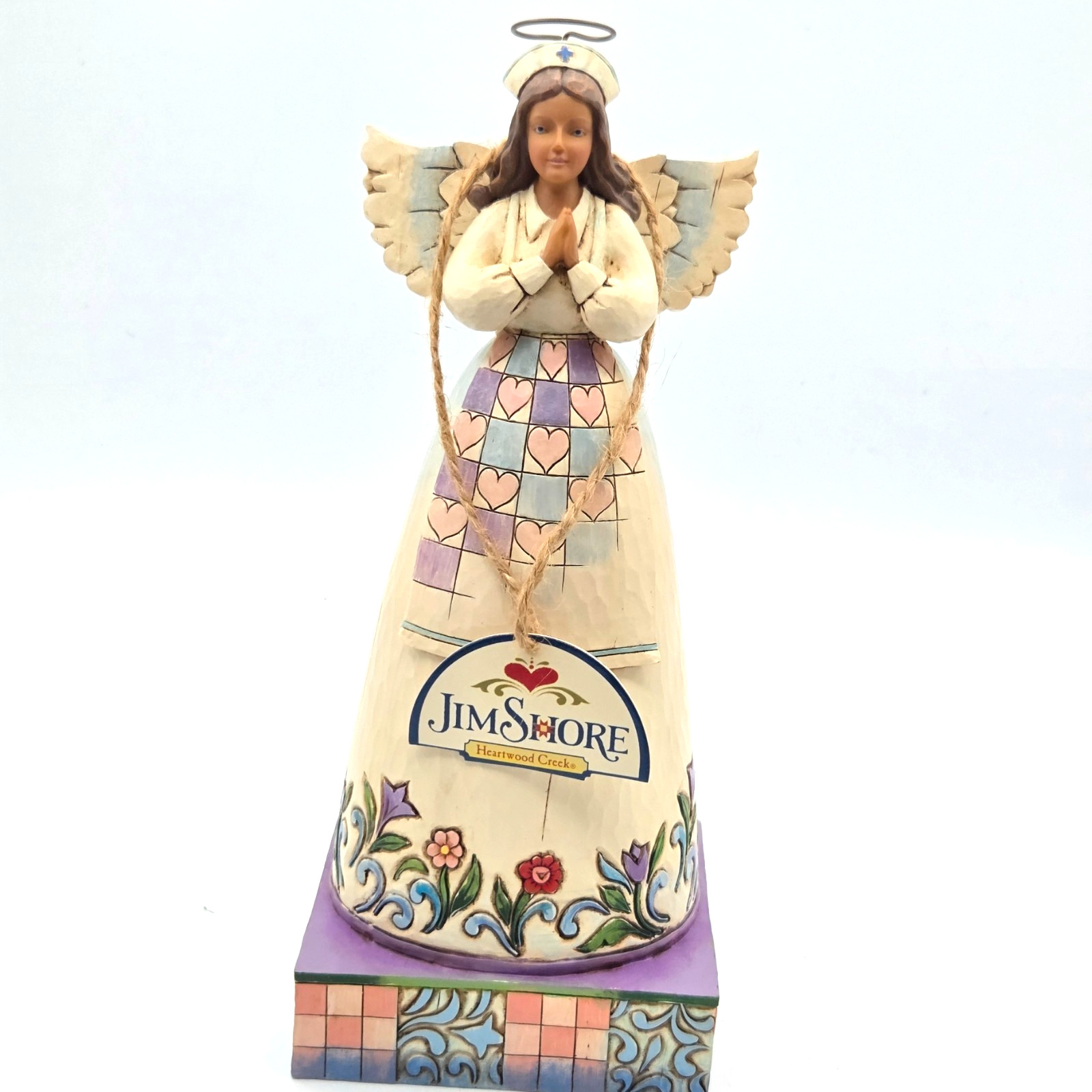 Jim Shore Heartwood Creek Angel of Healing Figurine 9.5” Tall Resin 2006