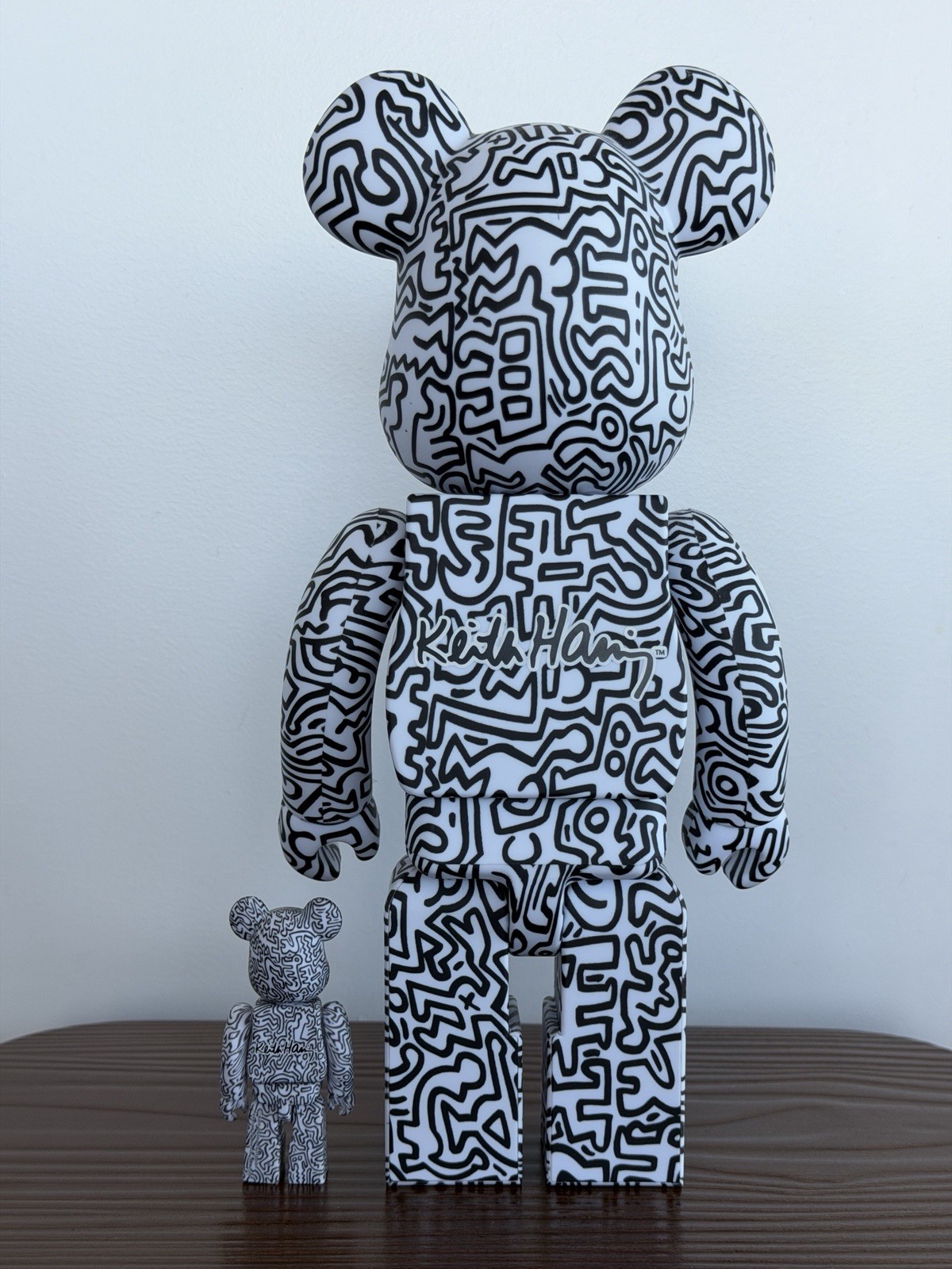 Keith Haring, 400% & 100% Bearbrick, Set of 2