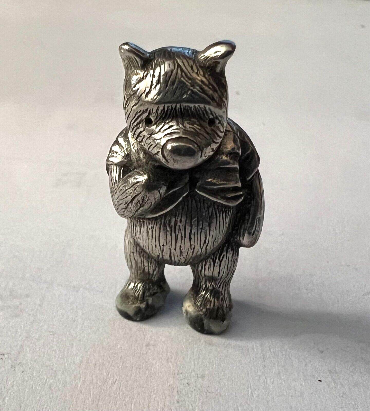 Danforth Pewter Disney Classic Pooh Miniature Pooh Figurine 1.25″