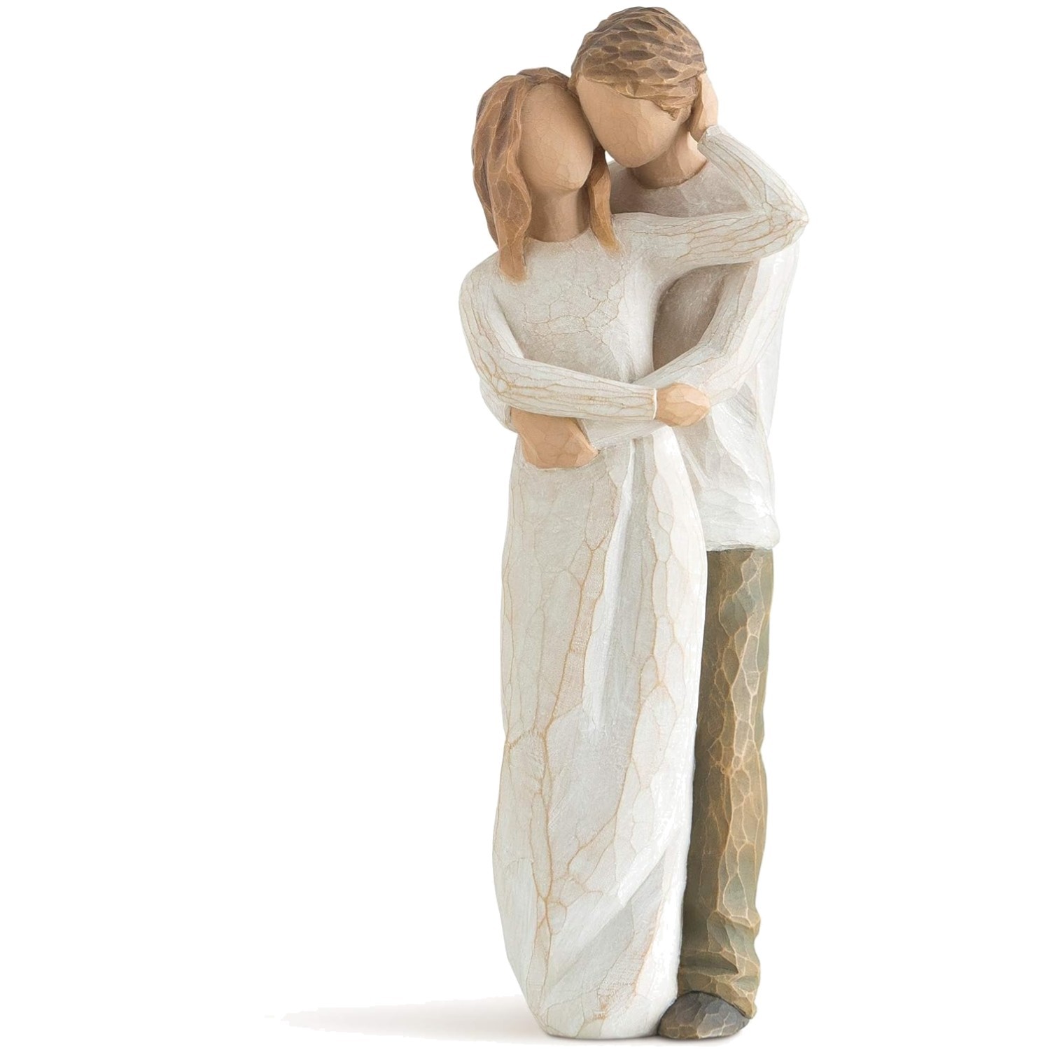 Romantic Hand-Painted Couple Figurine