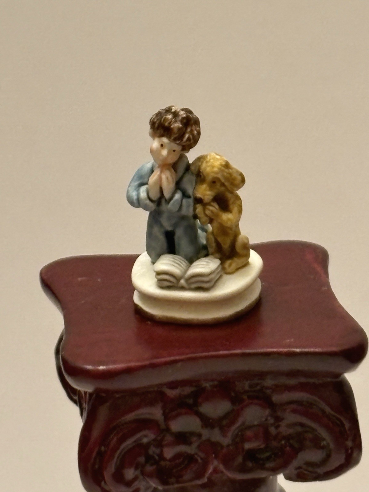 Miniature Dollhouse Randall Zadar #68 Daily Prayer 2002 Signed And Numbered