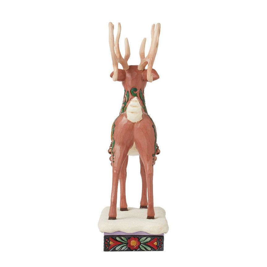 Jim Shore Heartwood Creek Holiday Manor Deer Figurine 6015489
