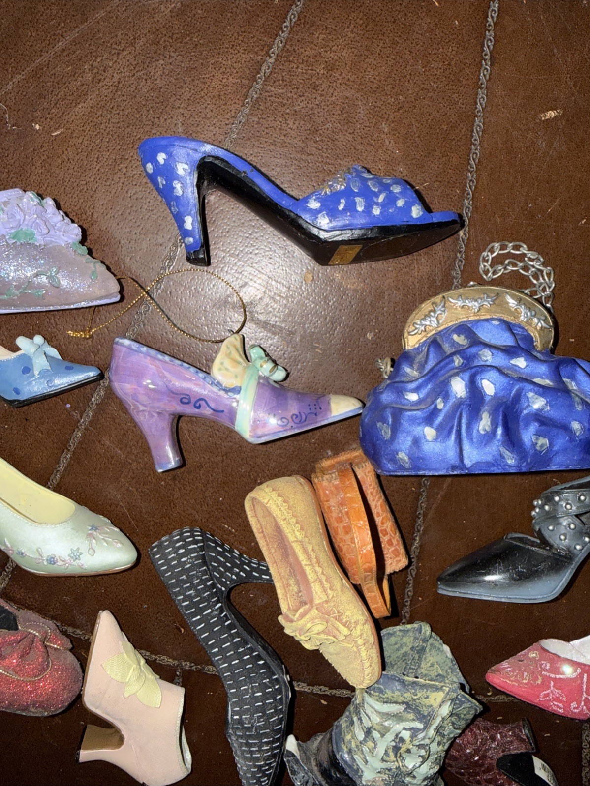 Collectable Ceramic Victorian shoe Lot (HOME17)