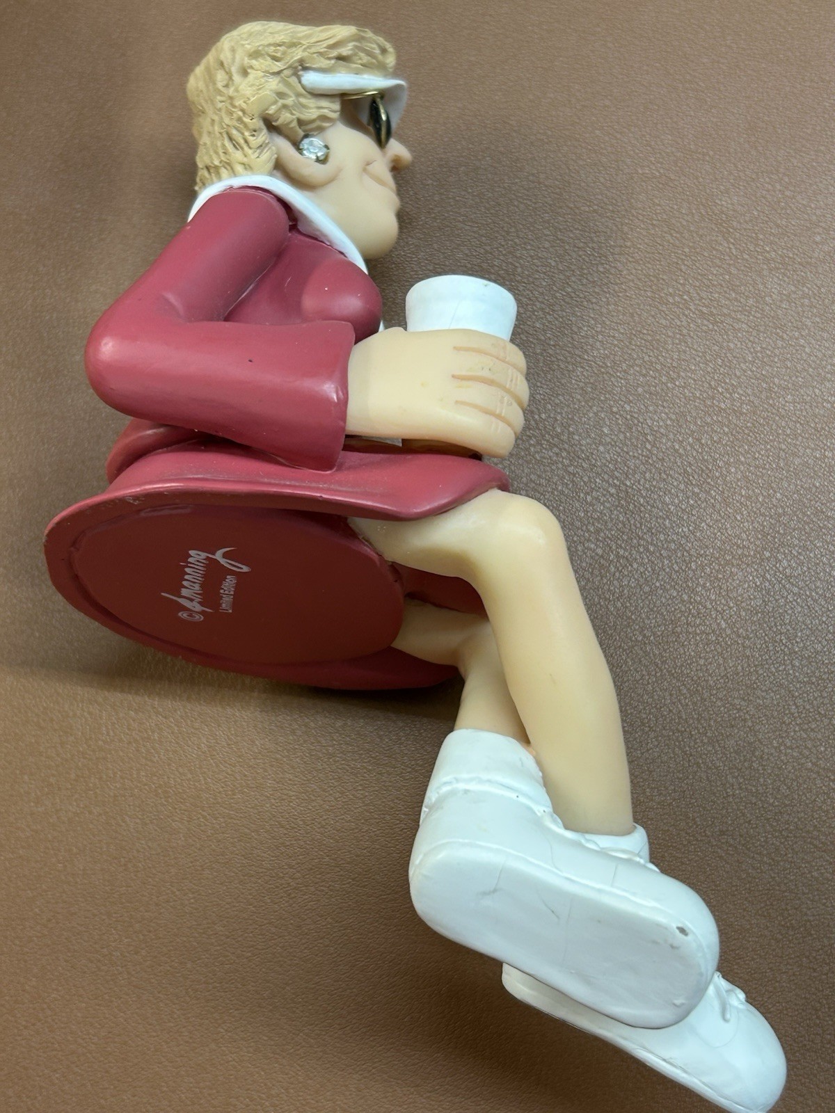 D. Manning Arizona Wildcats Sports Fan Couple Figurines Shelf Sitter Rare! READ