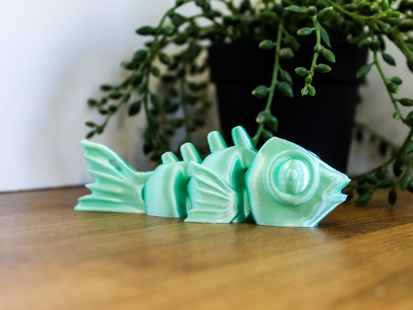 Fish Figurine 3D Printed – Detailed Aquatic Decor for Home