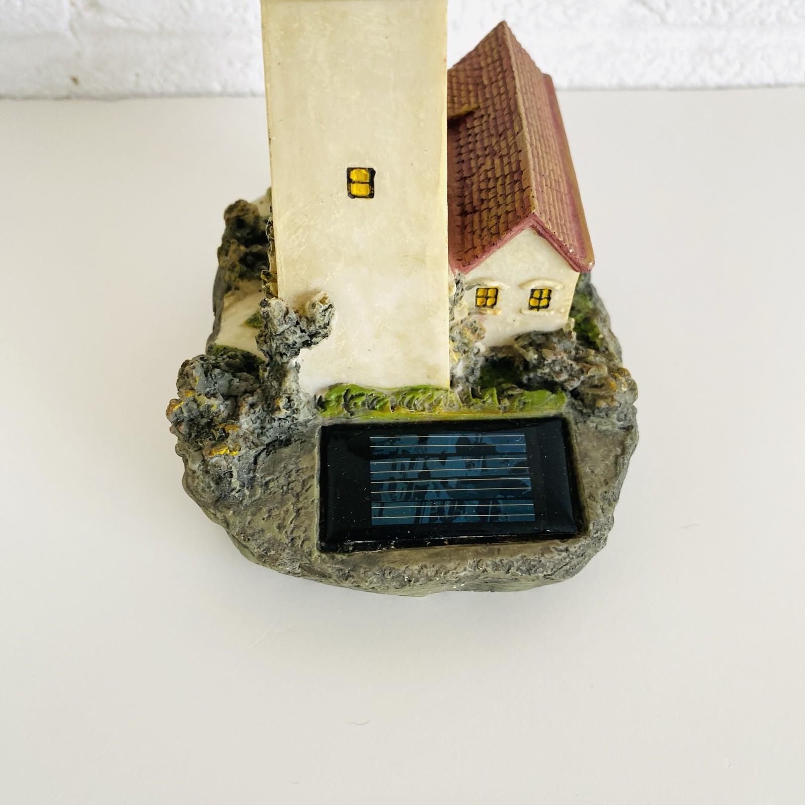 Lighthouse Lighted Nautical Decor Set Resin Beach Coastal Boating Sailing Theme