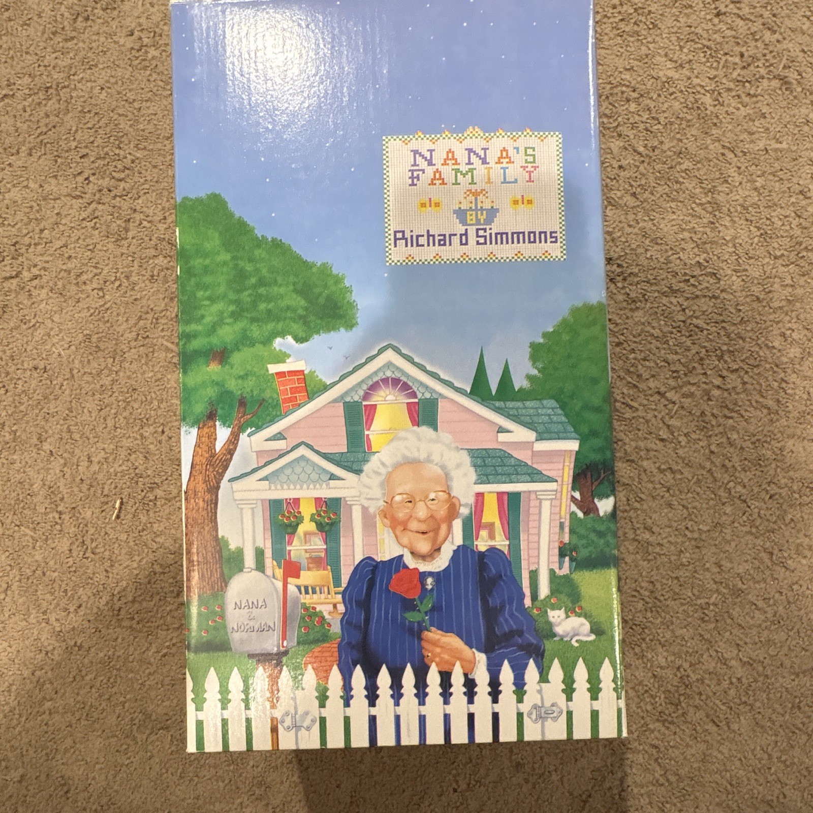 Richard Simmons Nana’s Family Nana Painted Multicolor Figurine Boxed 1980s