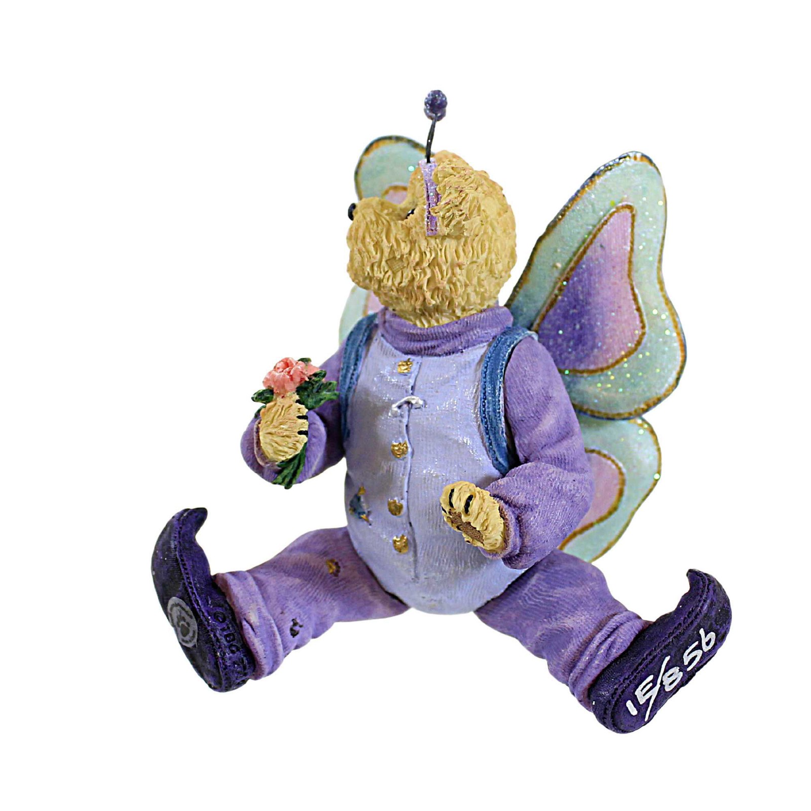 Boyds Bears 4.50In Flutterby, Resin, Shoe Box Bear Butterfly 3255
